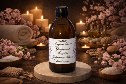 Winogronowy olejek do ciała Japanese Plum