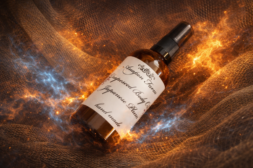 Winogronowy olejek do ciała Japanese Plum