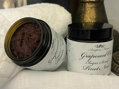 Grapeseed Oil Sugar Scrub PINOT NOIR